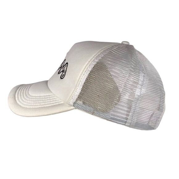 XIIIM Bike Cycling Truckers Sample Hat White / Black Adjustable OS - Picture 2 of 8